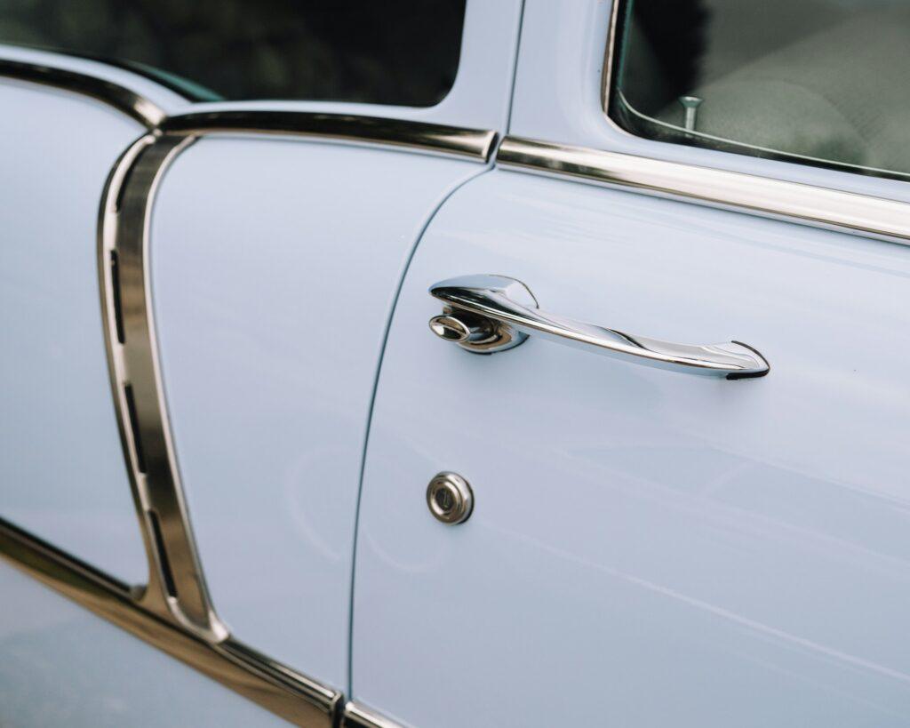 classic car door