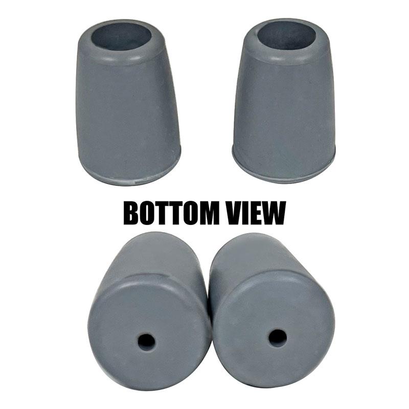 1970-89 Ford Bronco / Cougar / Fairlane / Falcon / Truck / Mustang / Torino Sun Visor Arm End Rubber Cap 2pc