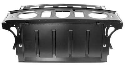 1965-66 Ford Mustang Coupe Trunk Divider Panel With Rear Seat Package Tray Shelf