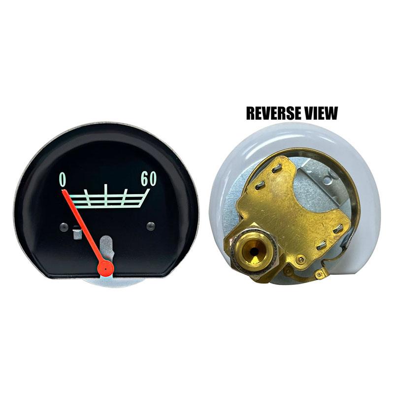 COUNTERPART AUTOMOTIVE Oil Pressure Gauge For 1967-1972 Chevrolet Truck C-10 - Replaces GM 6460746 (67-9265)
