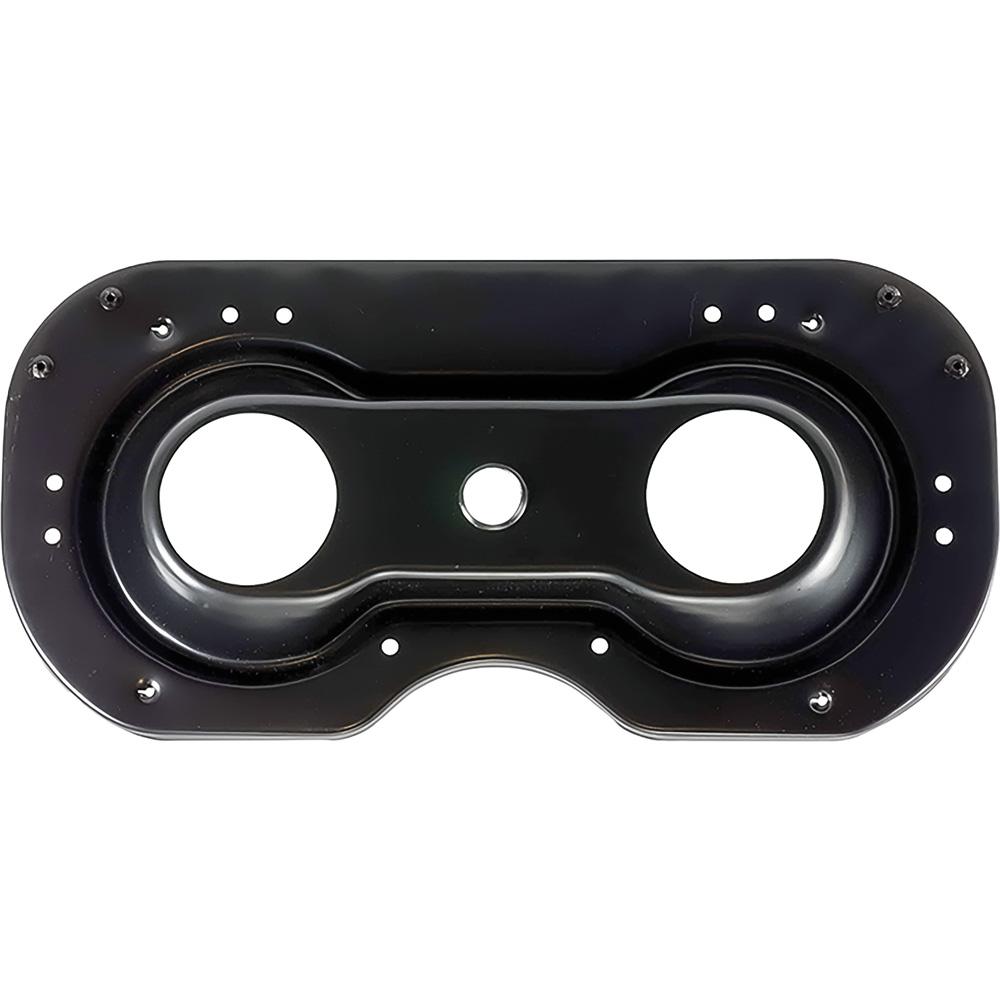 1960-61 Chevrolet Pickup Truck, Suburban, Panel Truck Headlight Bucket Mounting Plate Black EDP Coated