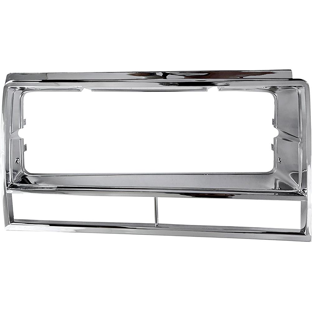 1982-87 El Camino, Caballero 1982-83 Malibu Headlamp Bezel, Chrome LH