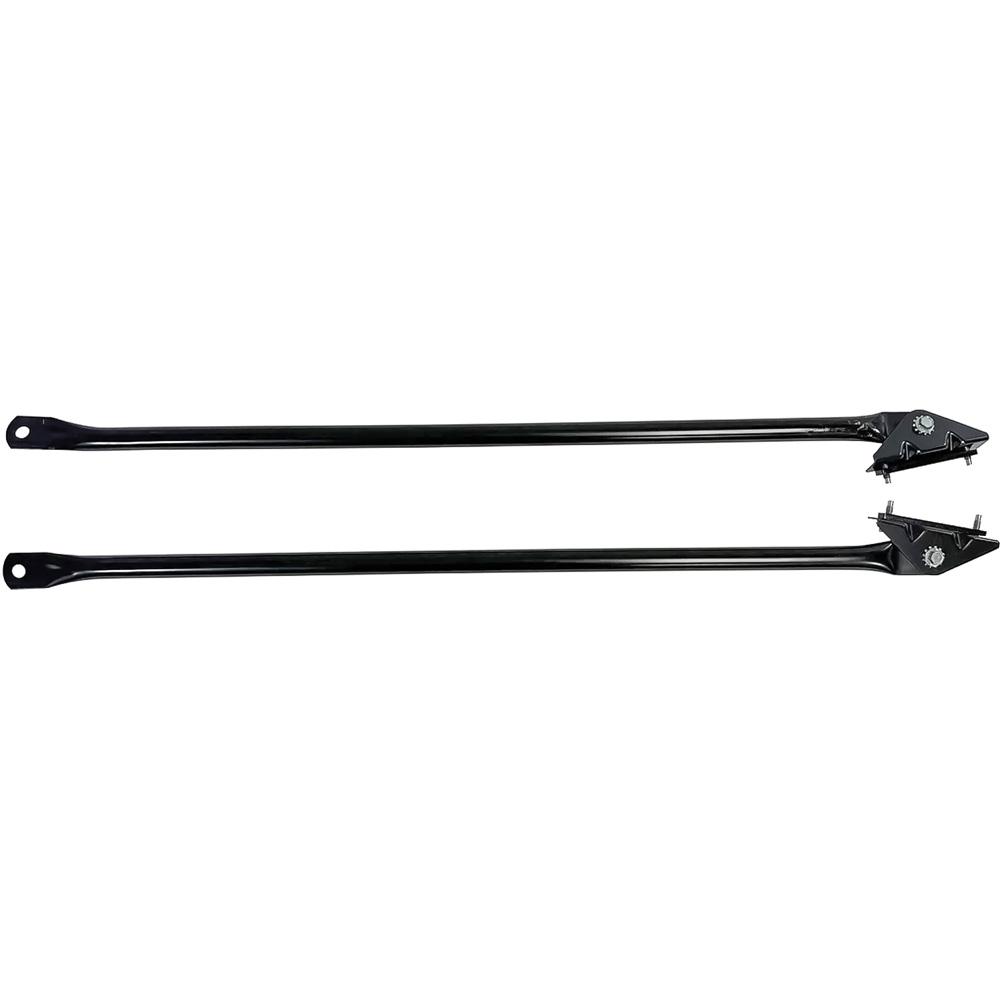 1965 Mustang Cowl to Fender Apron Reinforcement Bar Set Fits Convertible Models LH and RH
