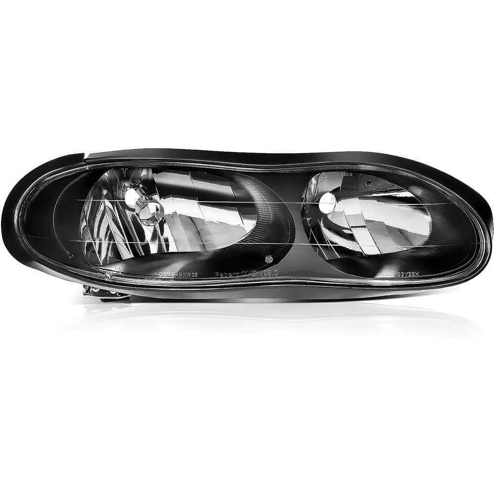 1998-02 Camaro Headlamp Assembly Black Housing RH