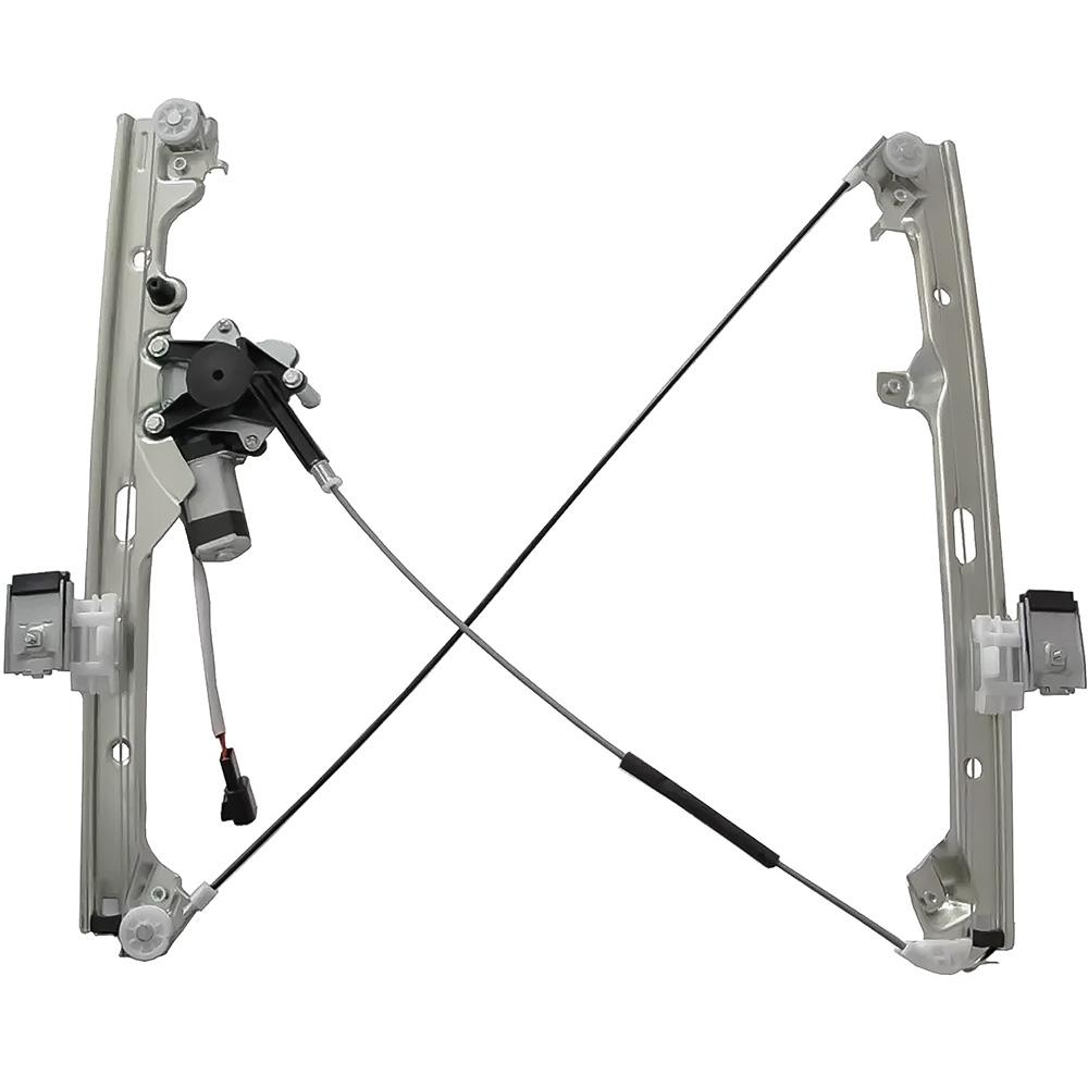 1999-07 Chevrolet, GMC GMT800 Silverado, Sierra, 2000-06 Tahoe, Yukon, Suburban, Escalade, Avalanche Door Window Regulator Power With Motor Front LH