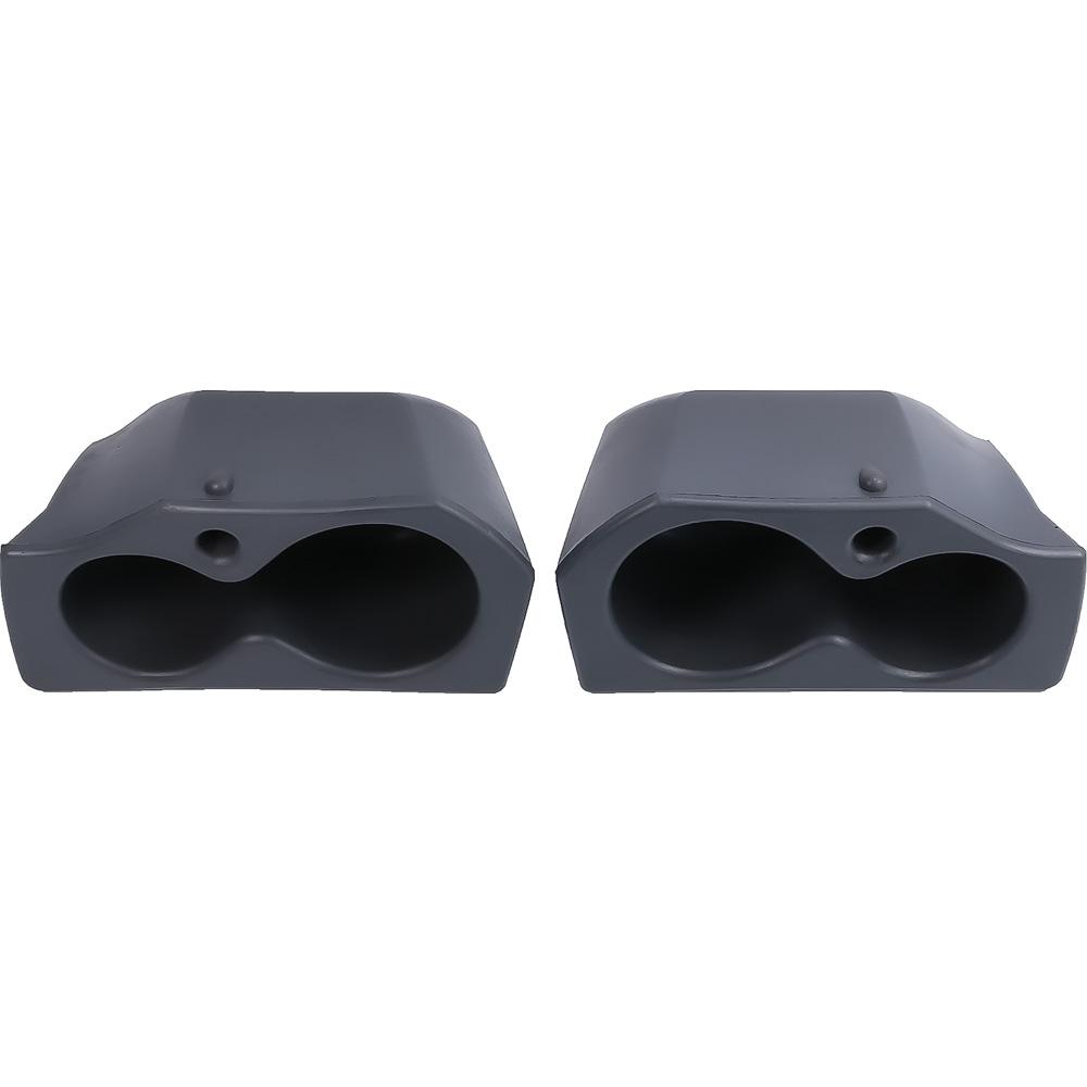 2009-23 Dodge Ram 1500, 2500, 3500 Door Panel Pocket Cup Holder Insert Black ABS