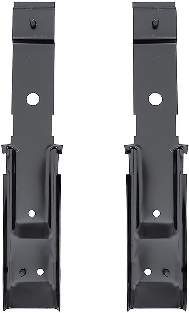 1964-65 Chevelle, El Camino, GTO, Skylark, Cutlass, 442, LeMans, Tempest Bucket Seat to Floor Pan Inner Mounting Brackets LH and RH