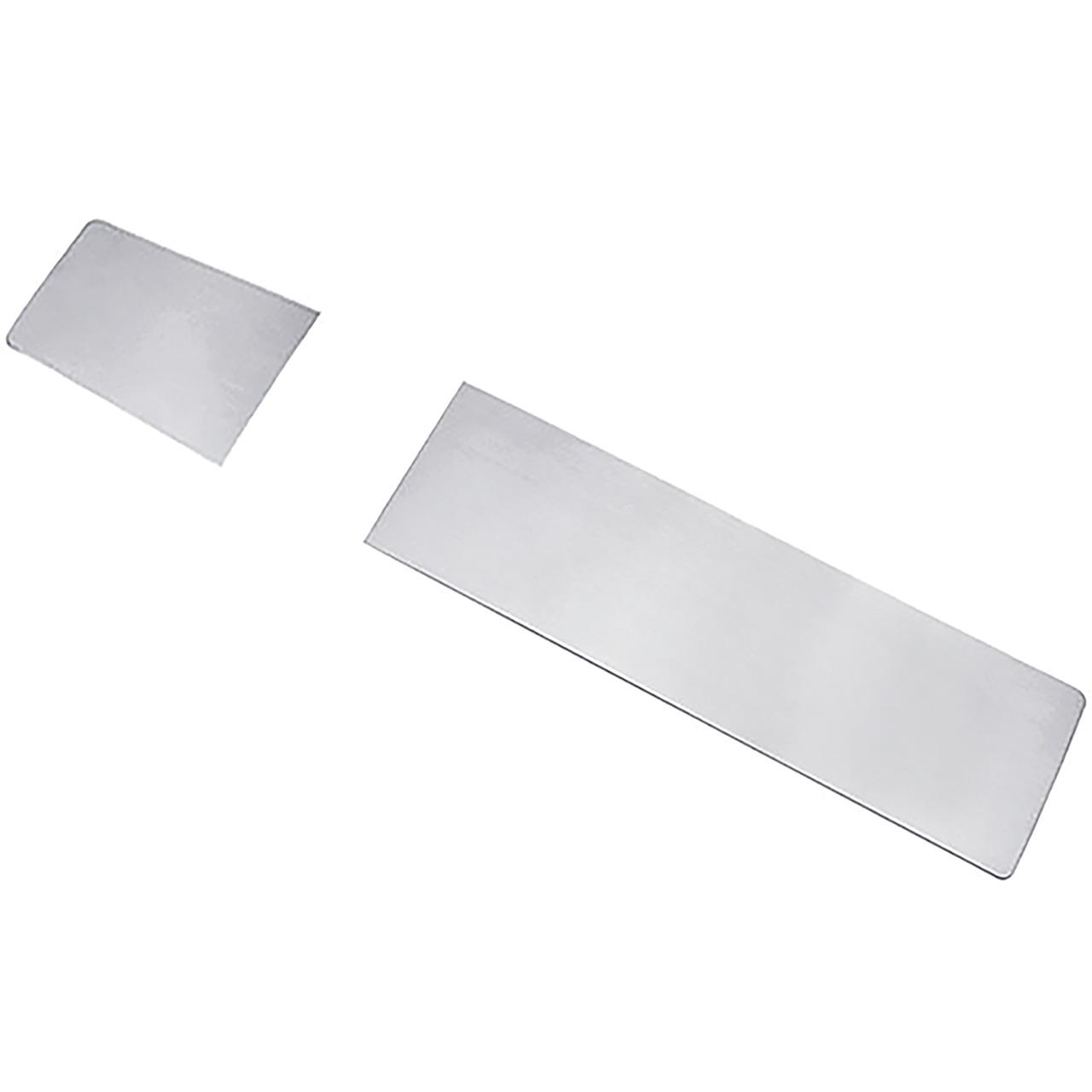 1968-72 Chevelle, El Camino Center Console Top Plate Aluminum Inserts Models with a Manual Transmission