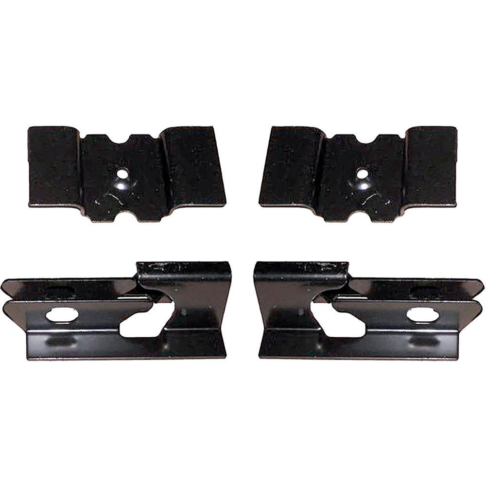 1966-72 Chevelle, GTO, Tempest, LeMans, Skylark, 442, Cutlass, F85, 1970-72 Monte Carlo Rear Seat Mounting Bracket Set 4-Piece