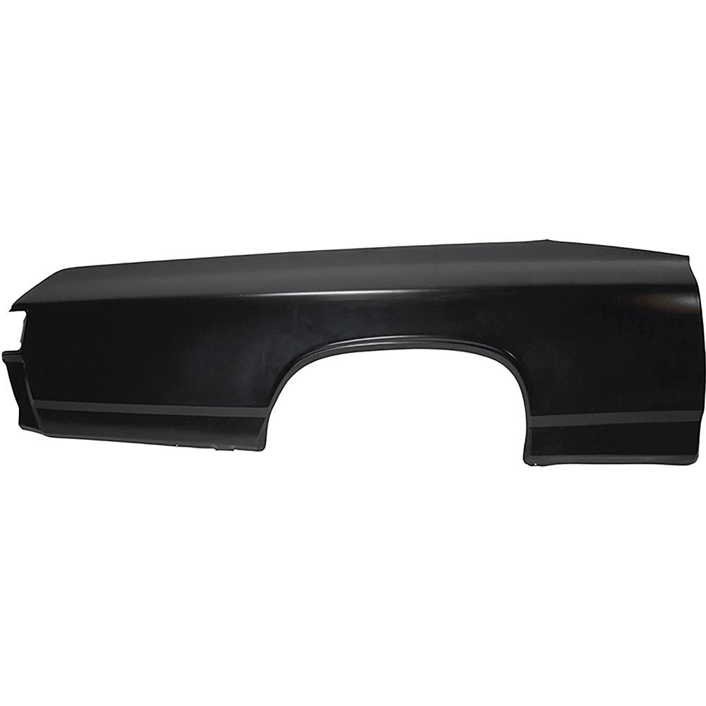 1968-72 El Camino, 1971-72 Sprint Rear Quarter Panel Skin Without Sail Panel RH