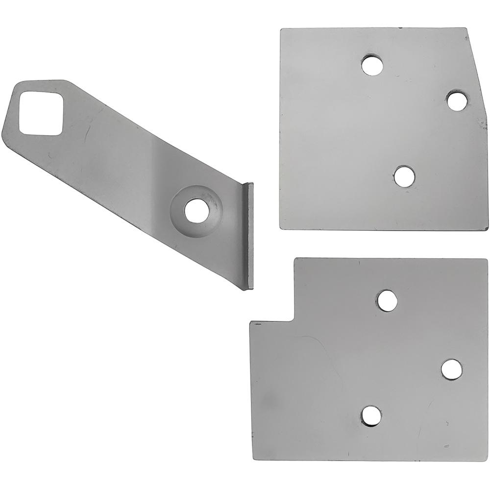 1967-68 Ford Mustang A Pillar Nut Plate Set RH 3 Piece
