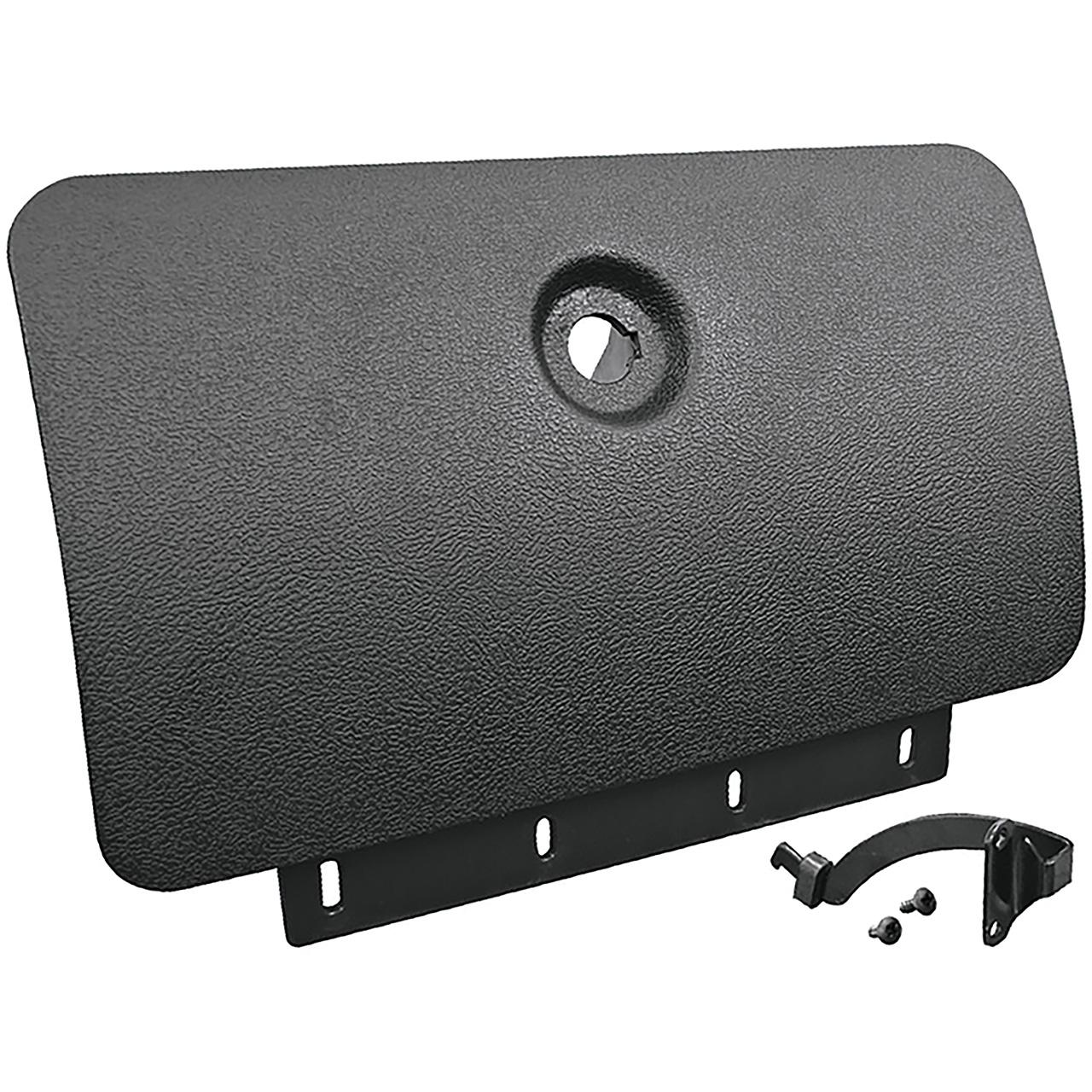 1970-72 Chevelle Malibu El Camino Monte Carlo 1971-72 Sprint Glove Box Door Assembly Black