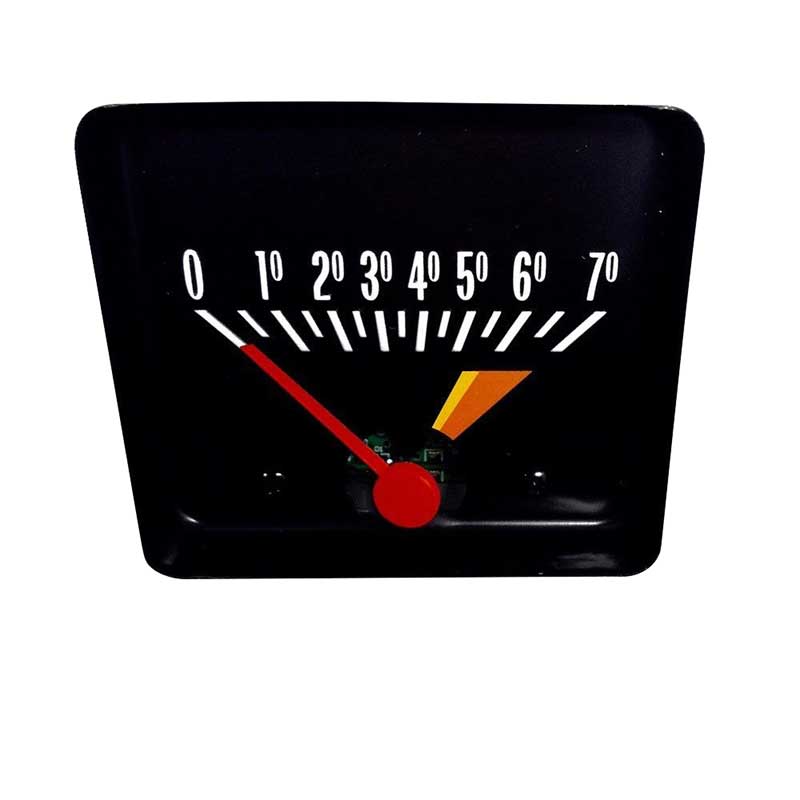 1971-74 Chevrolet Nova In Dash Tach 6000 Redline 7000 RPM White Numbers