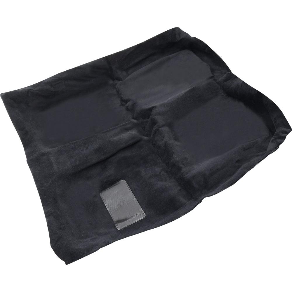 2005-09 Mustang Coupe/Convertible Molded Cutpile Carpet Black