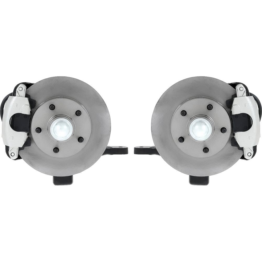 1958-64 Impala, Bel Air, Biscayne 2" Drop Front Disc Brake Conversion Kit With 11" Standard Rotors