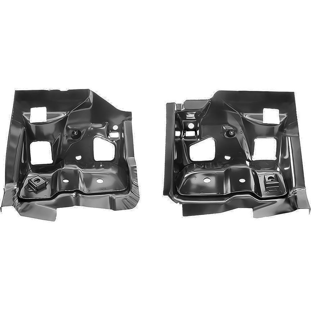 1968-72 Chevelle Convertible, Tempest, Lemans, GTO Coupe or Convertible Firewall Body Mount Panels/Torque Box Double Body Mount Style LH and RH