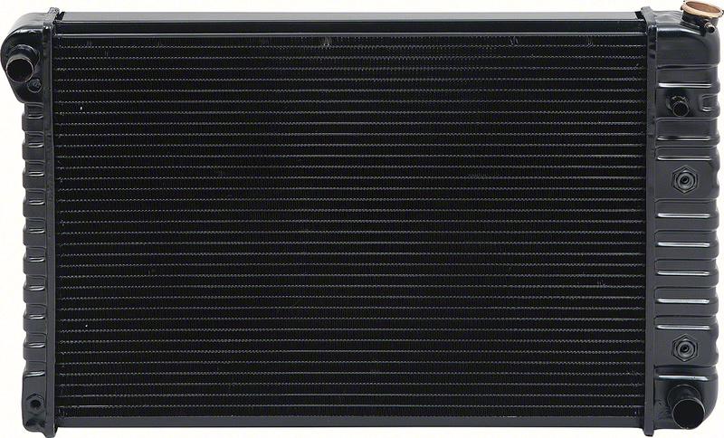 1978-87 Chevrolet Truck V8 with AT 4 Row Copper/Brass Radiator (19-1/2" x 28-3/8" x 2-5/8 Core)
