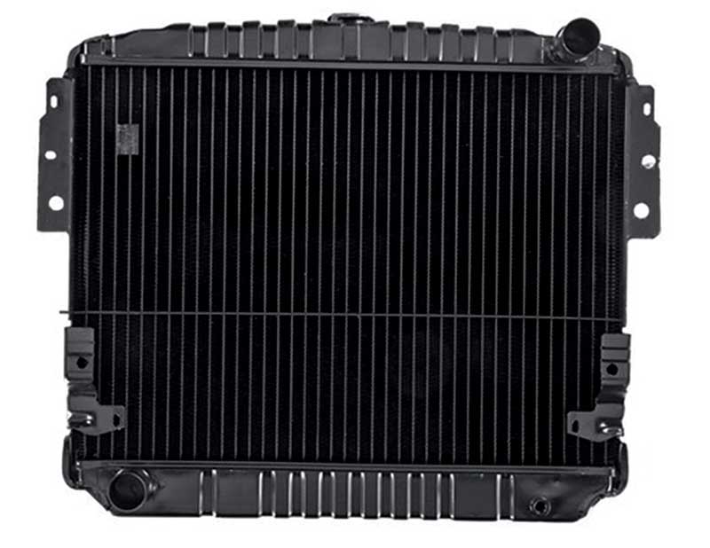1974-76 Mustang II V8-302 With Manual Trans 4 Row Copper/Brass Radiator