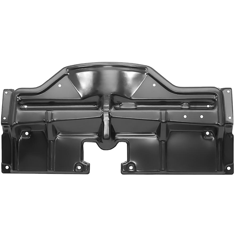 1968-72 Tempest, Lemans, GTO Radiator Top Plate Bridge Plate 1968 Style Black