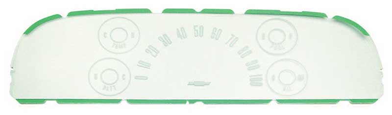 1960-63 Chevrolet Truck Instrument Dash Lens For Gauges