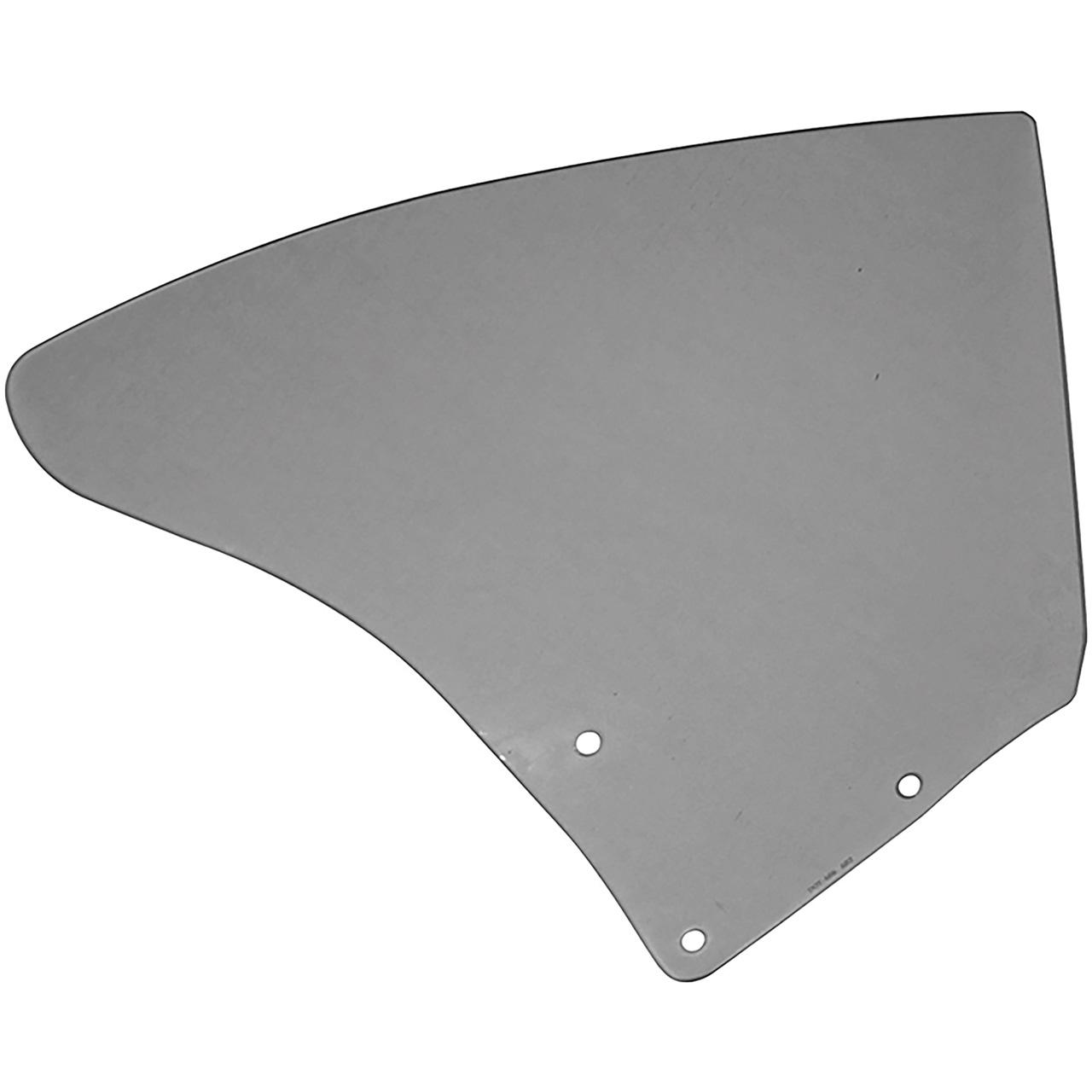 1968-72 Olds F-85, Cutlass, 442, 1968-69 Cutlass Supreme 2 Door Hardtop Quarter Window Glass RH Smoke Gray Tint