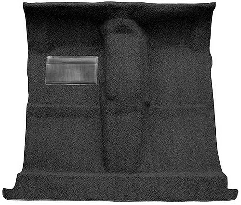 1964-71 Dodge D/W Series Pickup Truck Regular Cab Loop Carpet Set Black