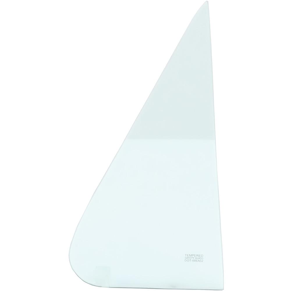 1973-79 Ford F-100, F-250 Pickup, Bronco Vent Window Glass Tempered Driver Side Light Green Tint