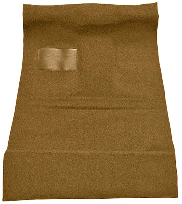 1948-52 Ford F1 w/ Low Tunnel - Molded - Loop Carpet Set - Medium Saddle