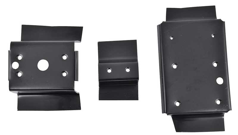 1978-88 Cutlass, 1978-87 Regal Center Console Bracket Set 3- Pieces