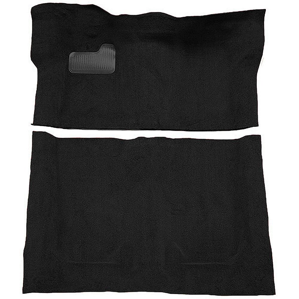 1976 Regal, Monte Carlo, Malibu 2-Door Complete Molded Carpet Set Cutpile Black