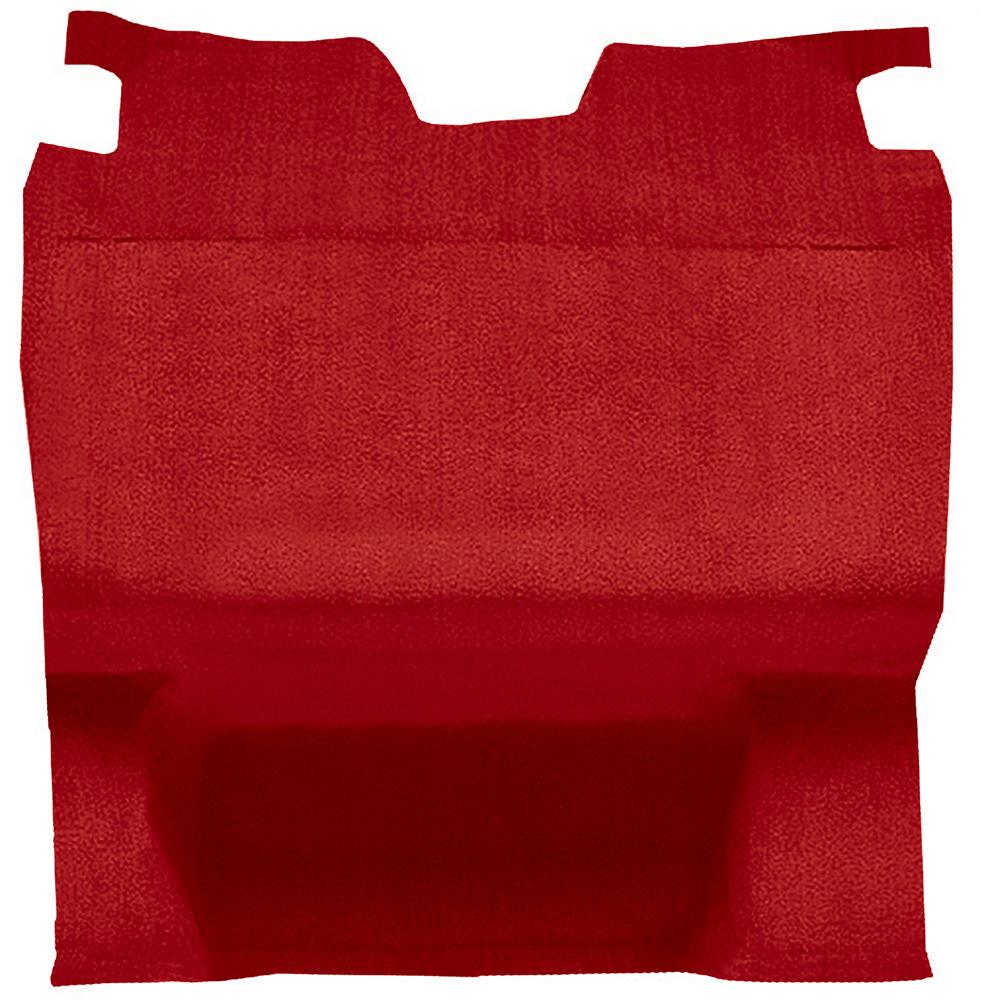 1985-1992 Camaro, Firebird Rear Cargo / Hatch Area Cut Pile Carpet Mass Backing Flame Red