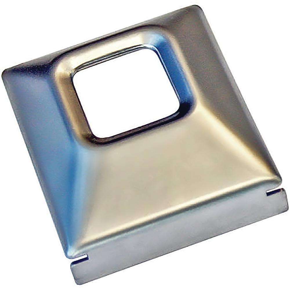 1967-68 Camaro, Firebird, 1966-68 Impala, 1966-68 Cutlass 1966-68 Skylark Seat Belt Buckle Cover Deluxe Stainless Steel Each