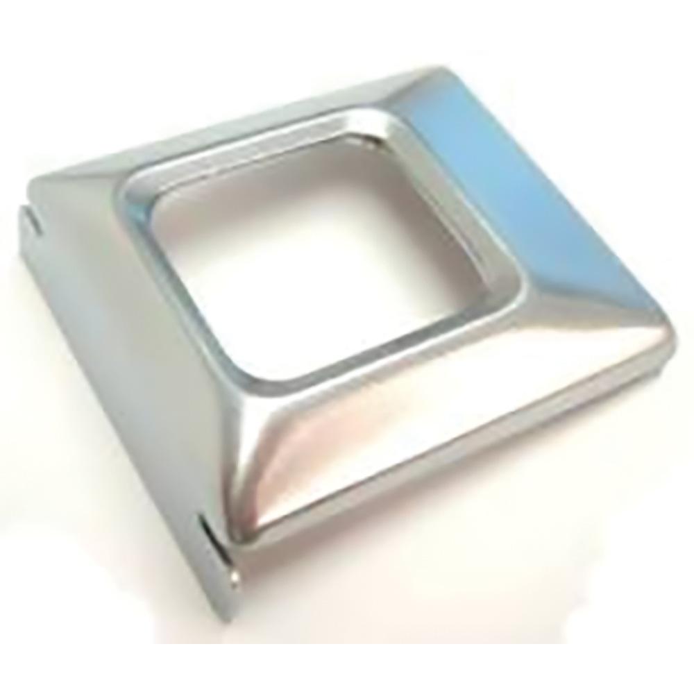 1969-73 Camaro, Impala, Nova, Cutlass, GTO Seat Belt Buckle Cover Deluxe Brushed Small Each