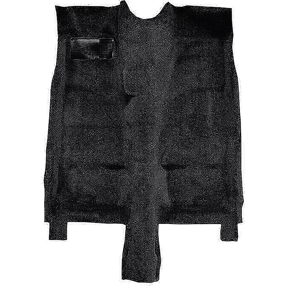 1976-81 Camaro, Firebird Manual Trans with/without Console Molded Carpet Set Cut Pile Mass Backing Black