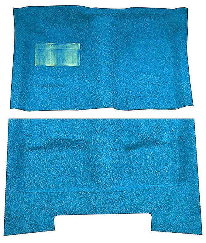 1962-73 Chrysler Fullsize/C-Body 2/4-Door/Wagon Loop Carpet Set Medium Blue