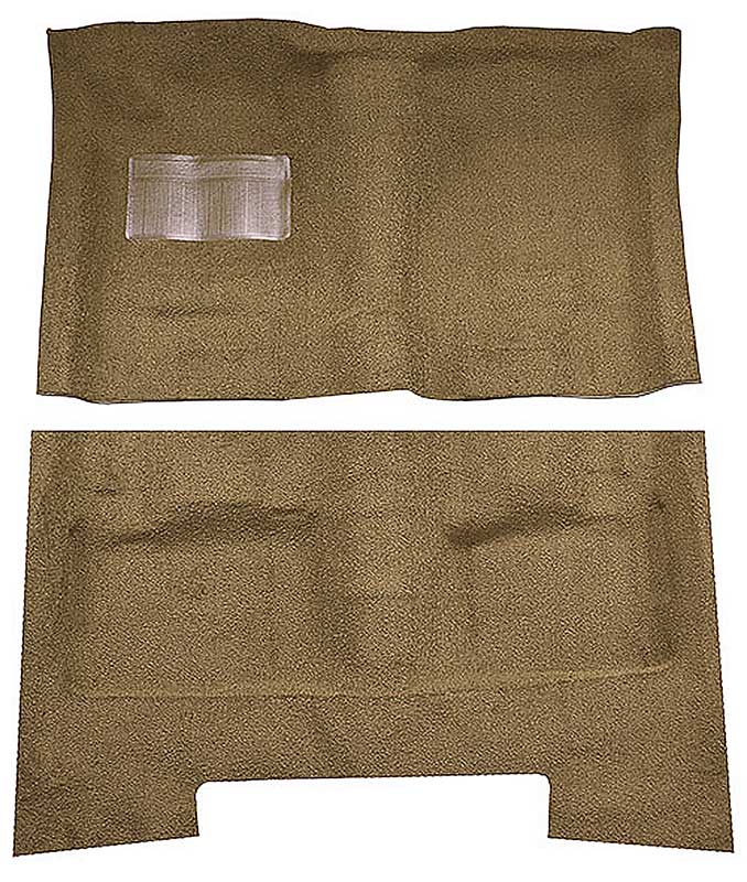 1962-73 Chrysler Fullsize/C-Body 2/4-Door/Wagon Loop Carpet Set Gold