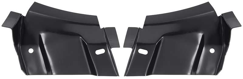 1970-74 Dodge Challenger Trunk Lower Hinge Braces Pair EDP Coated