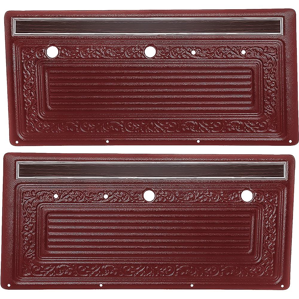 1970-71 Chevrolet/GMC Truck ABS Door Panels Red