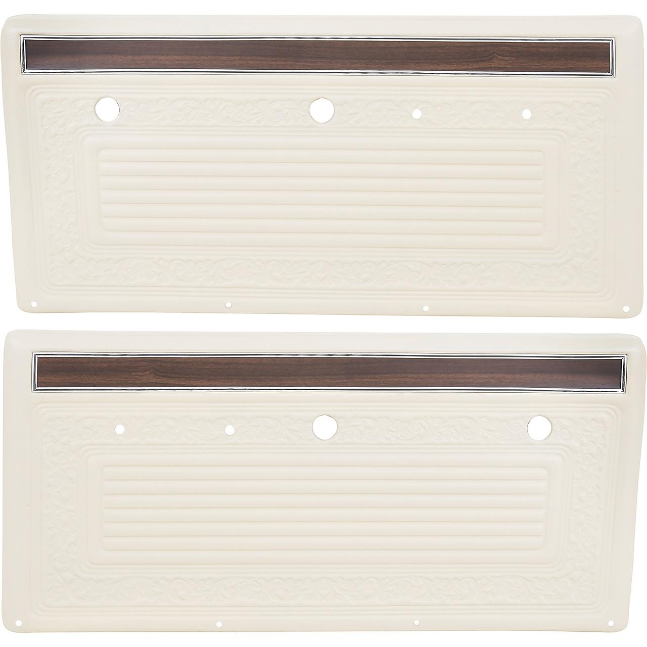1970-71 Chevrolet/GMC Truck ABS Door Panels Parchment / Off White