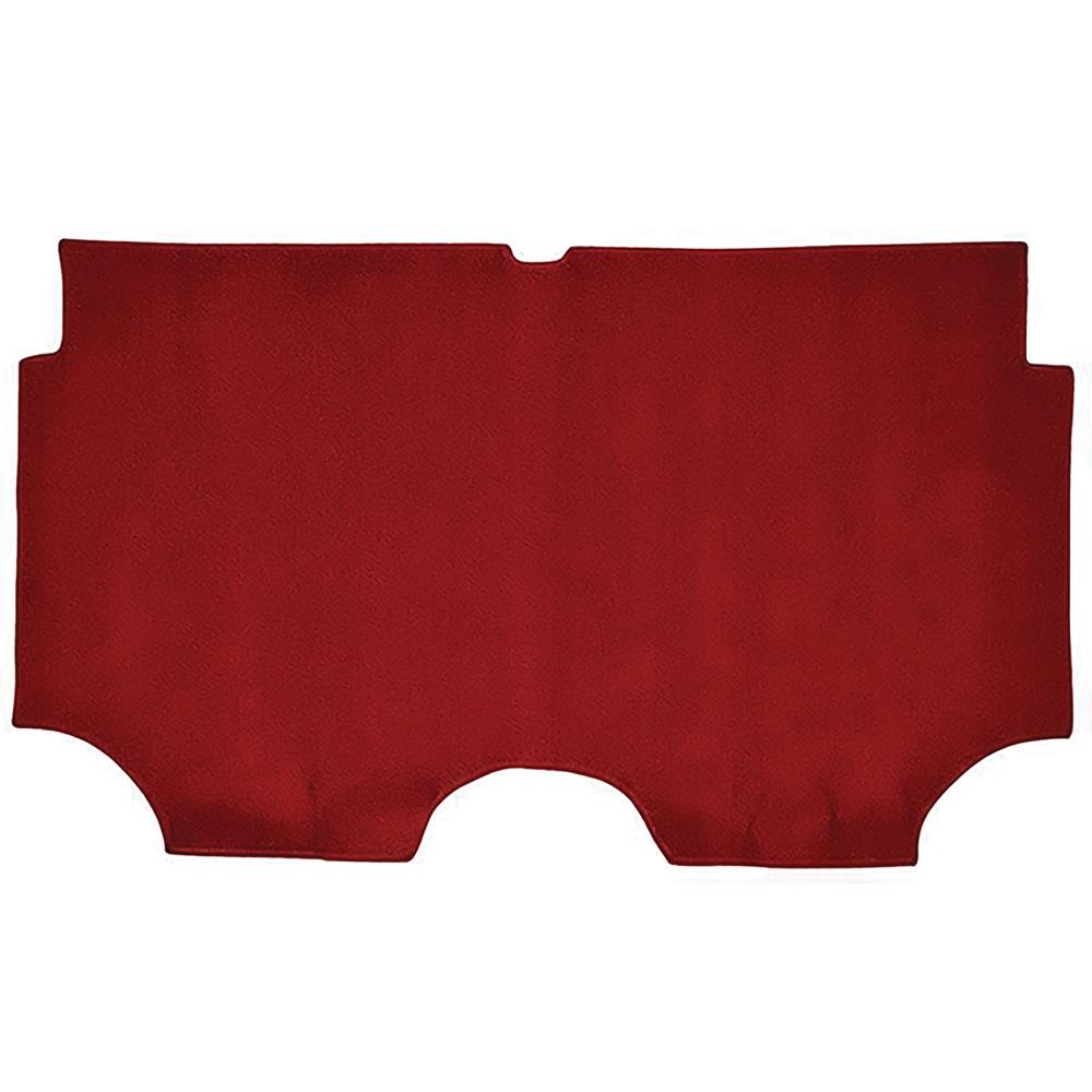 1966-67 Chevrolet Impala Coupe Trunk Mat Carpet w/ Pad Loop Medium Red