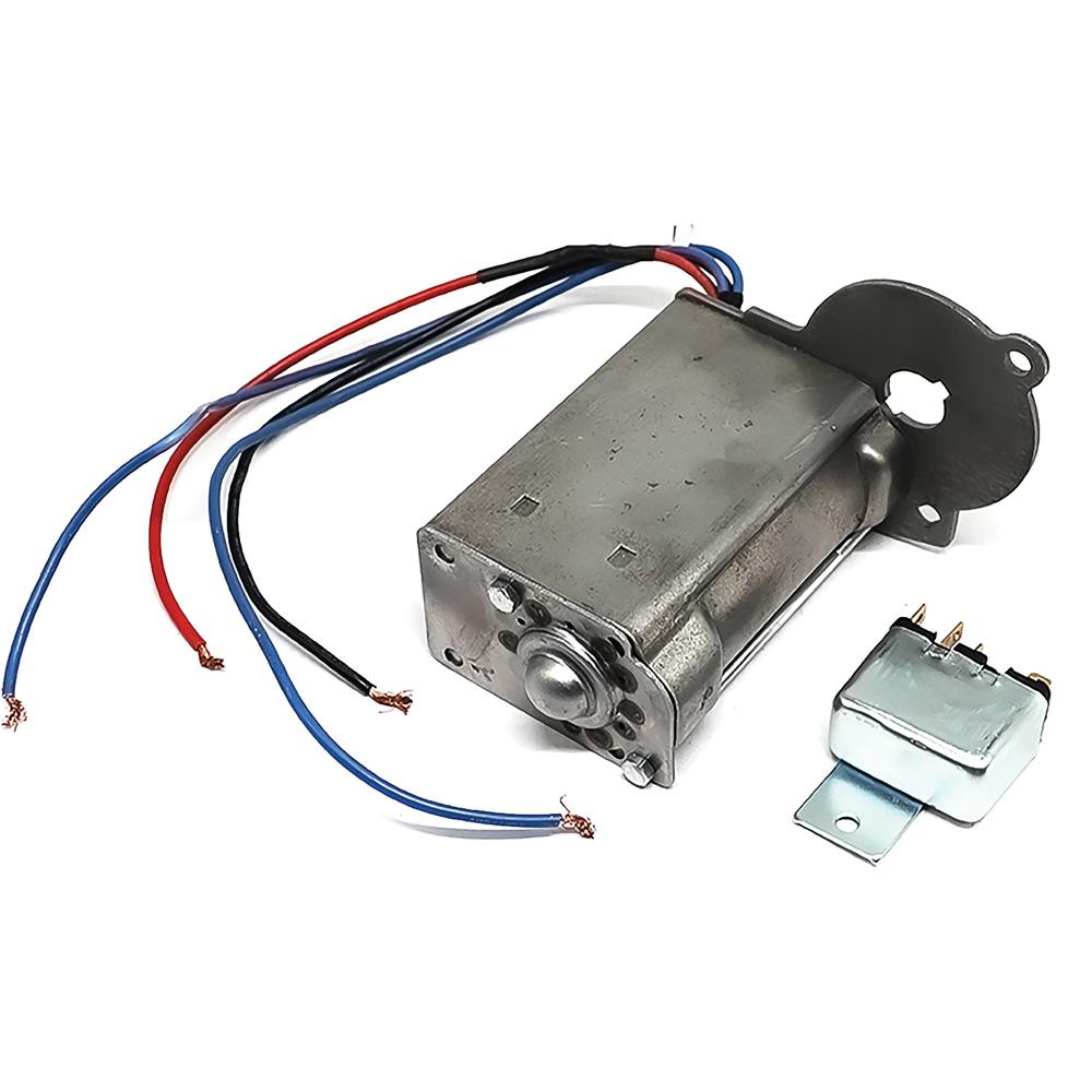 1971-76 Chevrolet Impala Convertible Top Drive Motor and Relay Set For Scissor Top