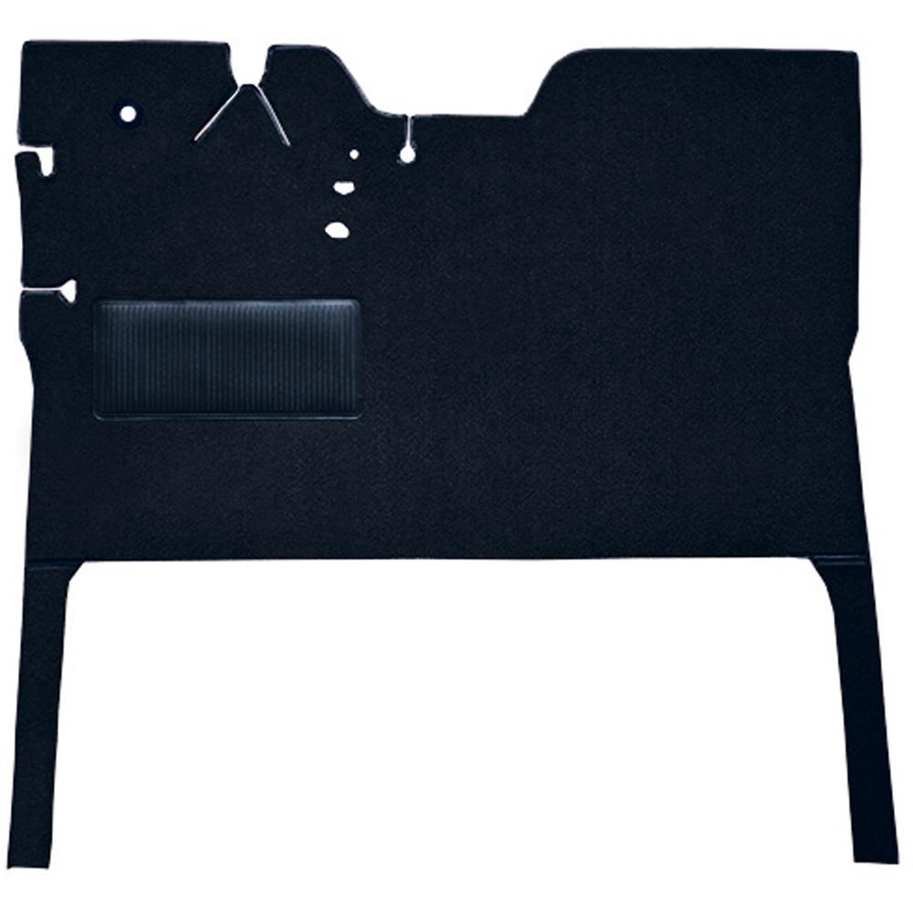 1947-55 Chevrolet, GMC Pickup 1st Series Regular Cab Die-Cut Carpet Kit Loop Standard Backing w/ Stock Seat Riser Automatic or 3-Speed Manual Low Hump 2WD Dark Blue