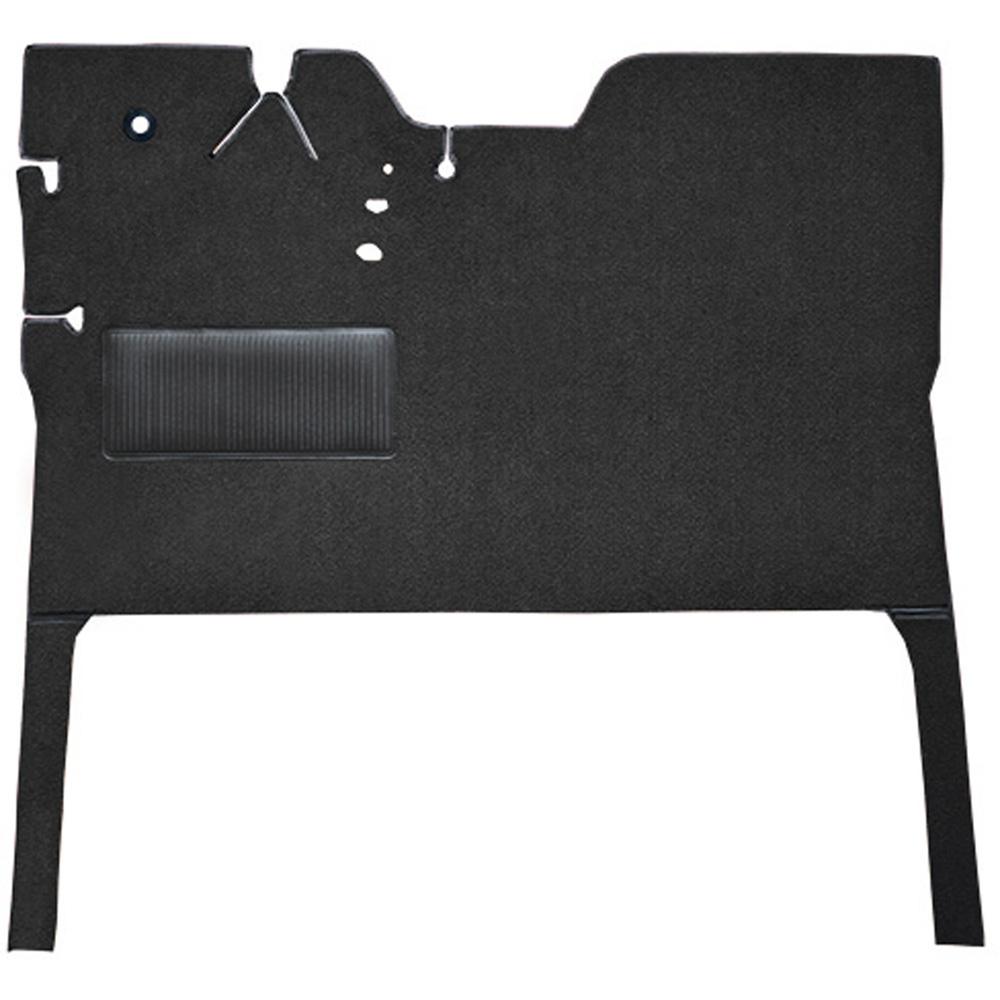 1947-55 Chevrolet, GMC Pickup 1st Series Regular Cab Die-Cut Carpet Kit Loop Standard Backing w/ Stock Seat Riser Automatic or 3-Speed Manual Low Hump 2WD Charcoal