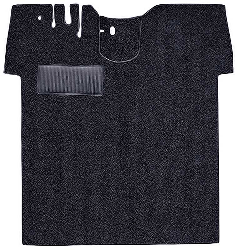 1955-59 Chevy/GMC Truck Carpet Set Full Floor w/ Holes Flat Floor Cut & Sewn Loop Midnight Blue