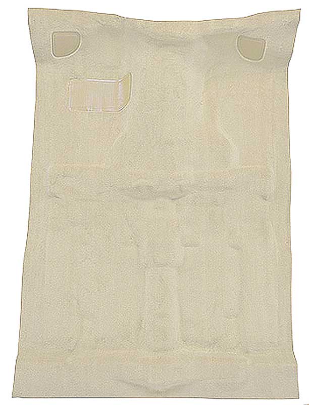 1983-94 S10 Blazer/S15 Jimmy 2-Door Carpet Set Passenger Area Molded Standard Backing Cutpile Silver