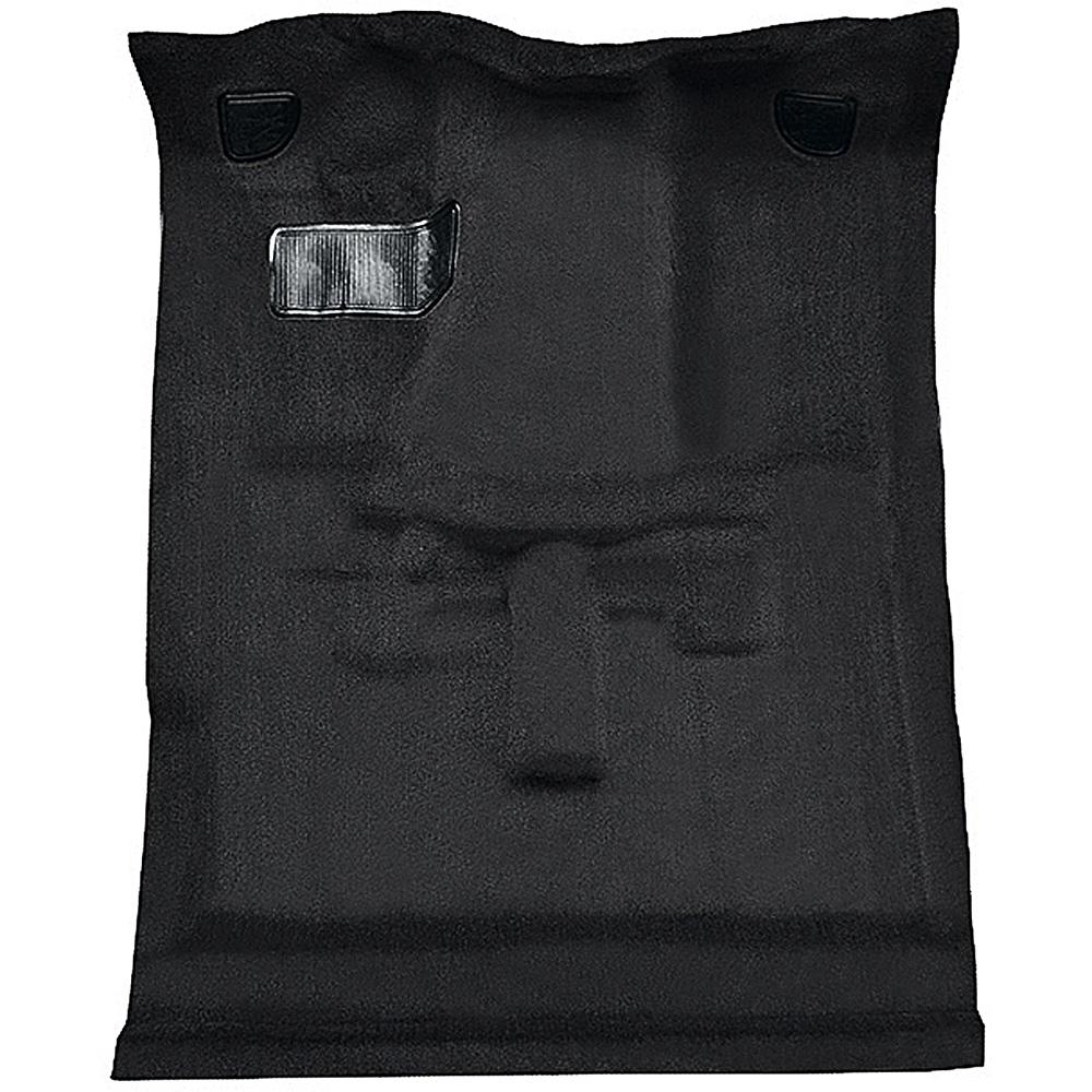 1982-93 S10/S15/Sonoma Extra Cab 4WD Carpet Set Complete Molded Standard Backing Cutpile Charcoal