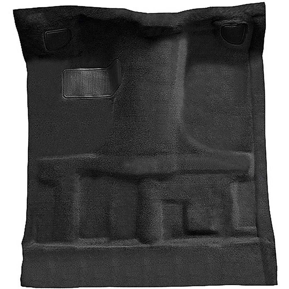 1982-93 S10/S15 Sonoma Regular Cab 2WD Carpet Set Complete Molded Standard Backing Cutpile Charcoal