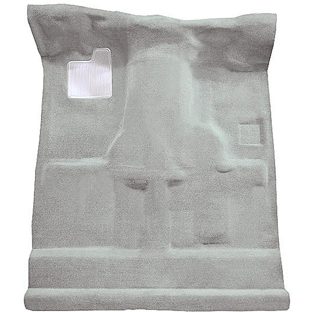 1994-04 S10/Sonoma Truck Regular Cab Carpet Set Complete Molded Standard Backing Cutpile Silver