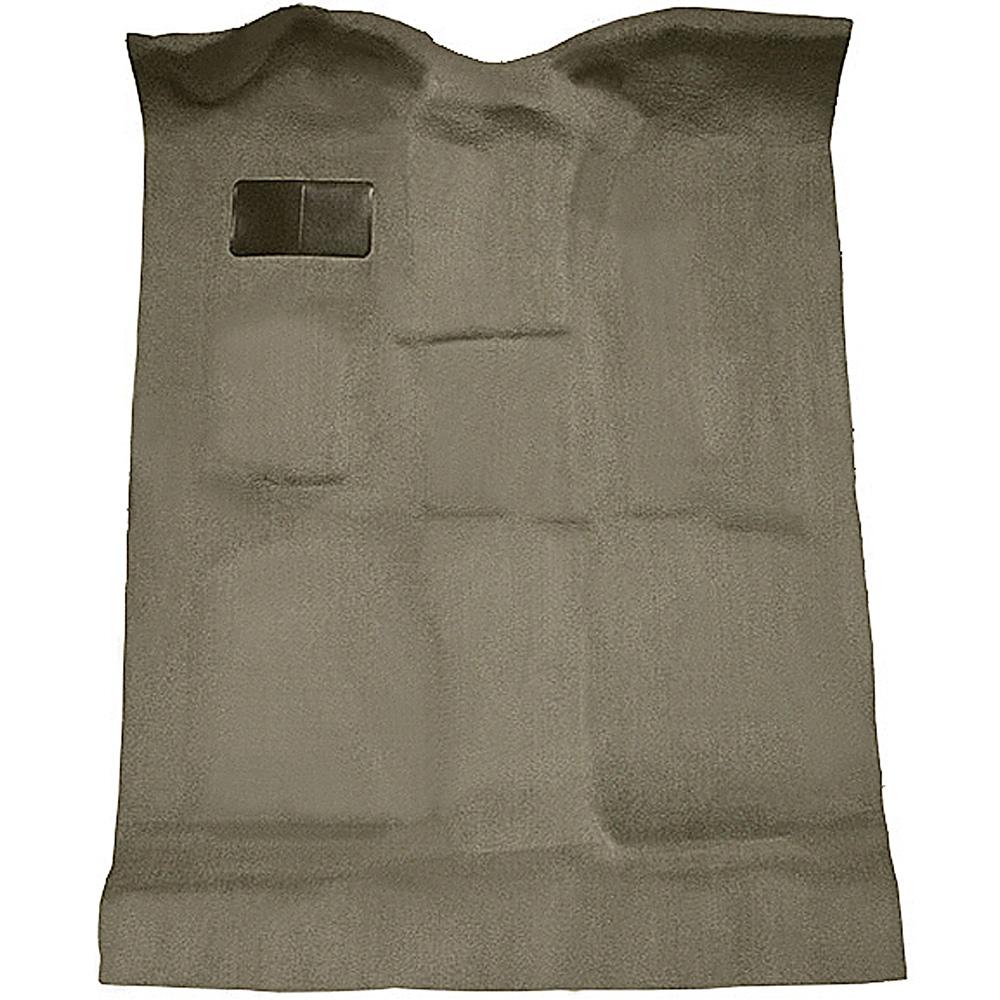 1999-07 Silverado/Sierra Truck Extra Cab 3/4-Door Carpet Set Complete Molded Standard Backing Cutpile Medium Beige