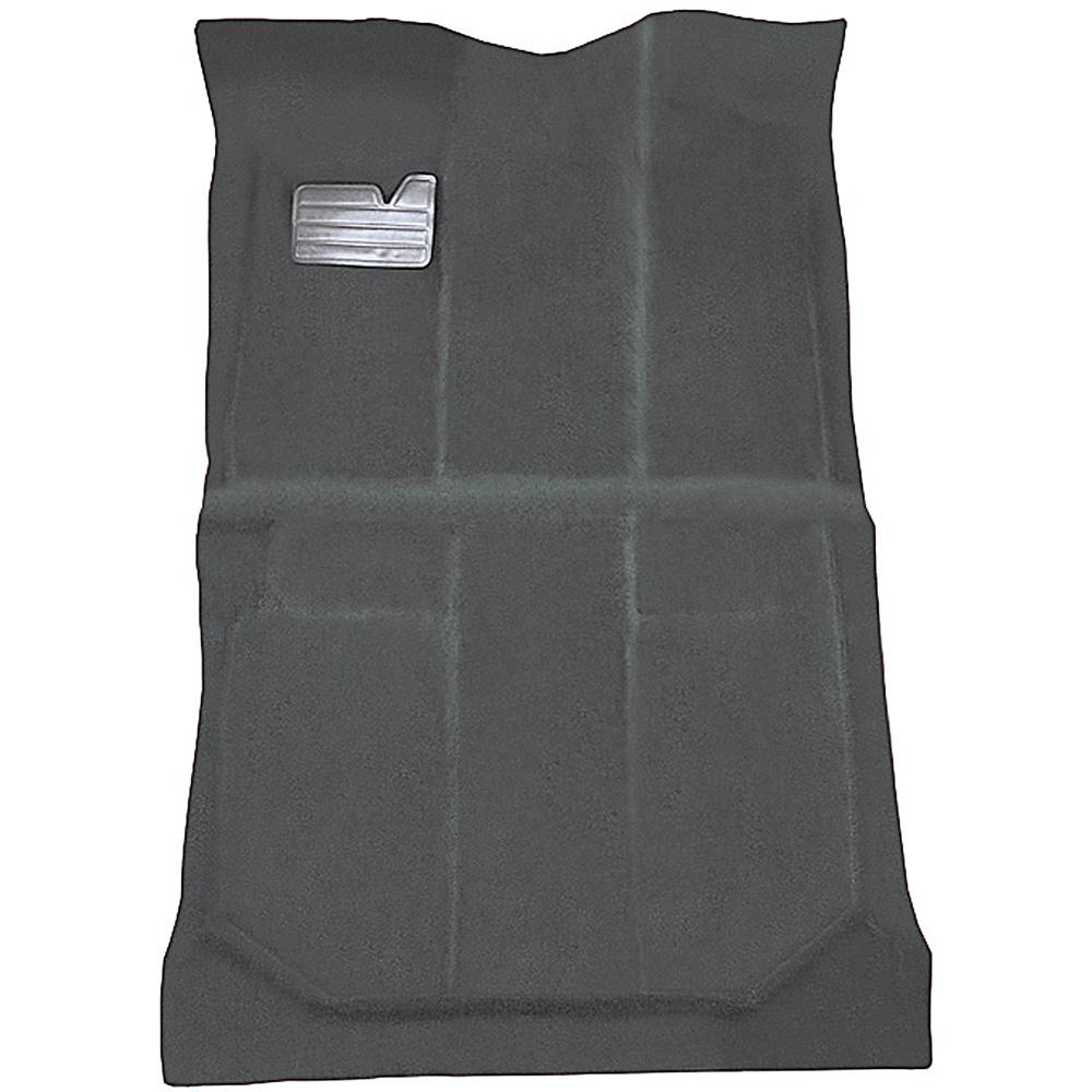 1992-99 Chevrolet/GMC Suburban Carpet Set Passenger Area Die-Cut Cut Pile w/ Heat Vents Standard Backing Graphite